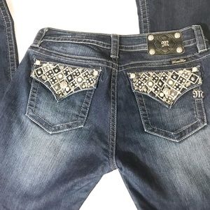 🌼 Miss Me | Signature Boot | Dark Wash | 31